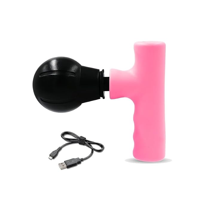 LAWRANT - Mini Massage Gun, Powerful Fascial Gun Portable Deep Tissue Percussion Muscle Back Head Massager