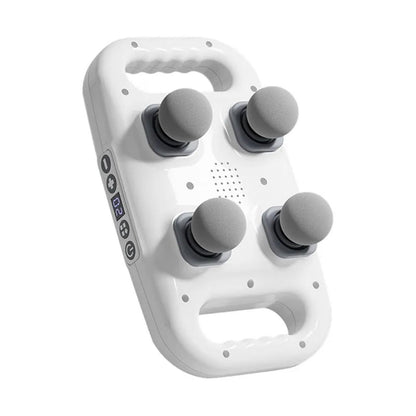 LAWRANT - 4-Head Deep Tissue Percussion Massage Gun for Full-Body Muscle Relief