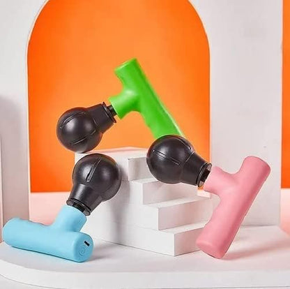 LAWRANT - Mini Massage Gun, Powerful Fascial Gun Portable Deep Tissue Percussion Muscle Back Head Massager