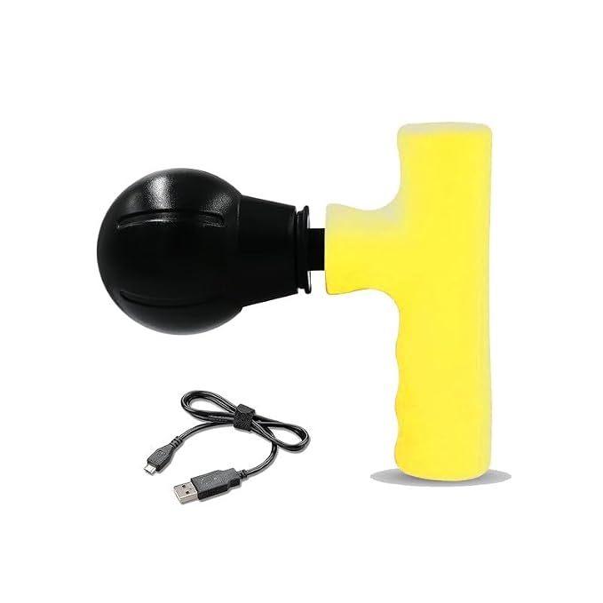LAWRANT - Mini Massage Gun, Powerful Fascial Gun Portable Deep Tissue Percussion Muscle Back Head Massager