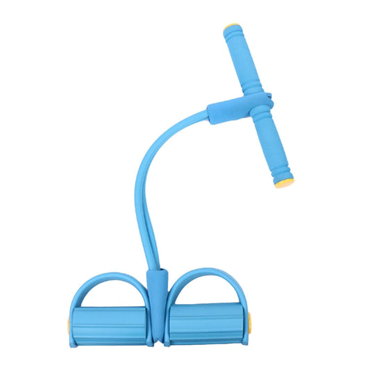 LAWRANT - Pull Reducer Training Bands 4 Tubes Body Trimmer Pedal Exerciser Yoga CrossFit Exercise