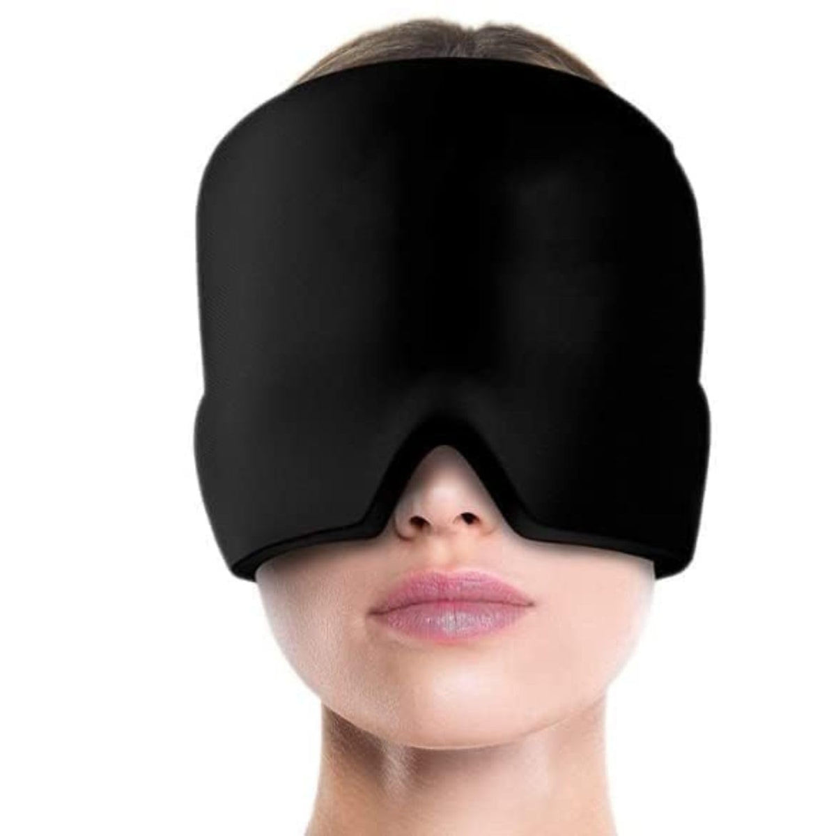 LAWRANT - 2-in-1 Full-Cover & Half-Cover Sleep, Relaxation & Light-Blocking Eye Mask