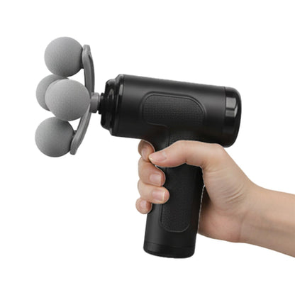 LAWRANT - 9 IN 1 Gun Massager for Pain Relief 5 Speed Settings Rechargeable, 9 Massage Heads, 3 Modes for Full Body