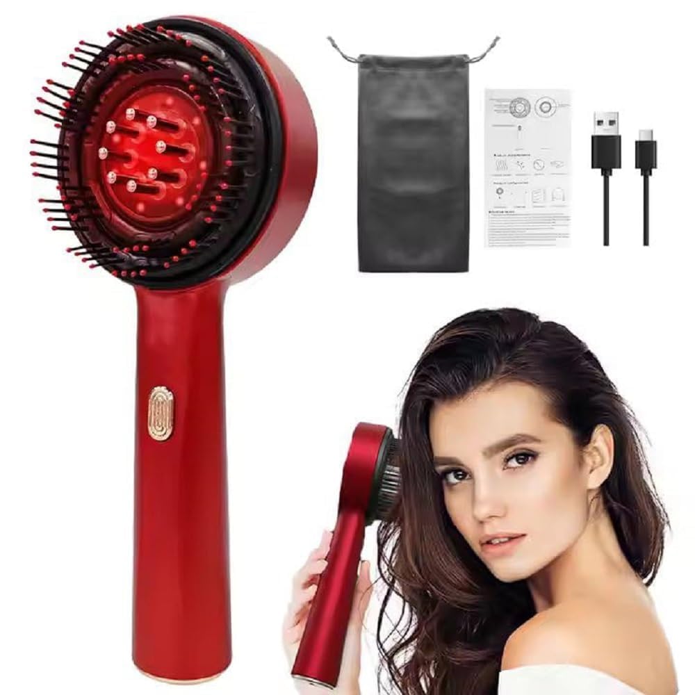 LAWRANT - Red Light Therapy Hair Growth & Scalp Care Brush
