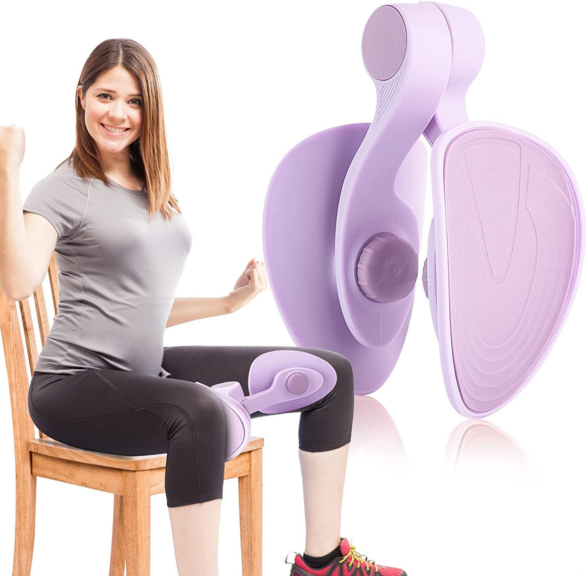 LAWRANT - Hip & Pelvis Trainer | Thigh Master and Inner Thigh Exercise Equipment