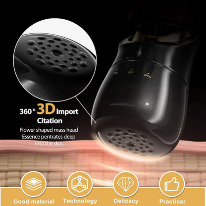 LAWRANT - 3-in-1 Face Massager for Women Anti Wrinkle & Aging Facial and Neck Massage Kit