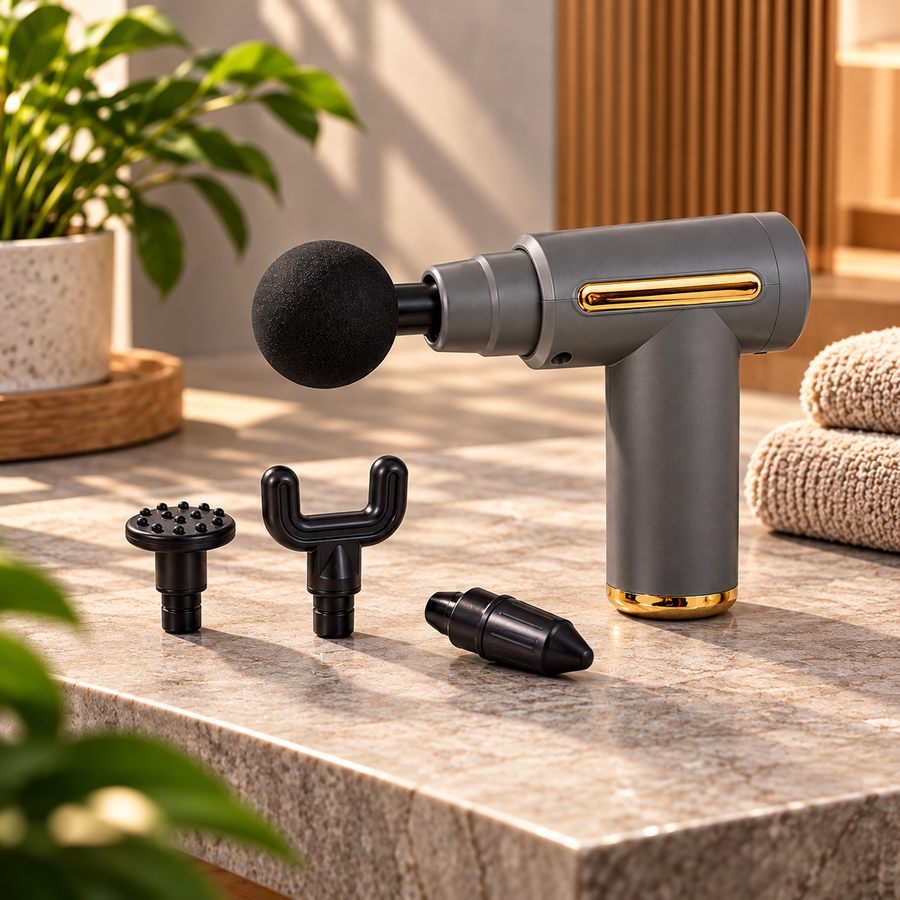 LAWRANT - Advanced Deep Tissue Massage Gun for Full-Body Muscle Relief