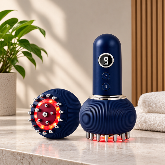 LAWRANT - Lymphatic Drainage & Body Sculpting Massager with Heat, Vibration & Light Therapy