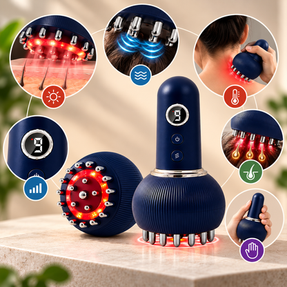 LAWRANT - Lymphatic Drainage & Body Sculpting Massager with Heat, Vibration & Light Therapy